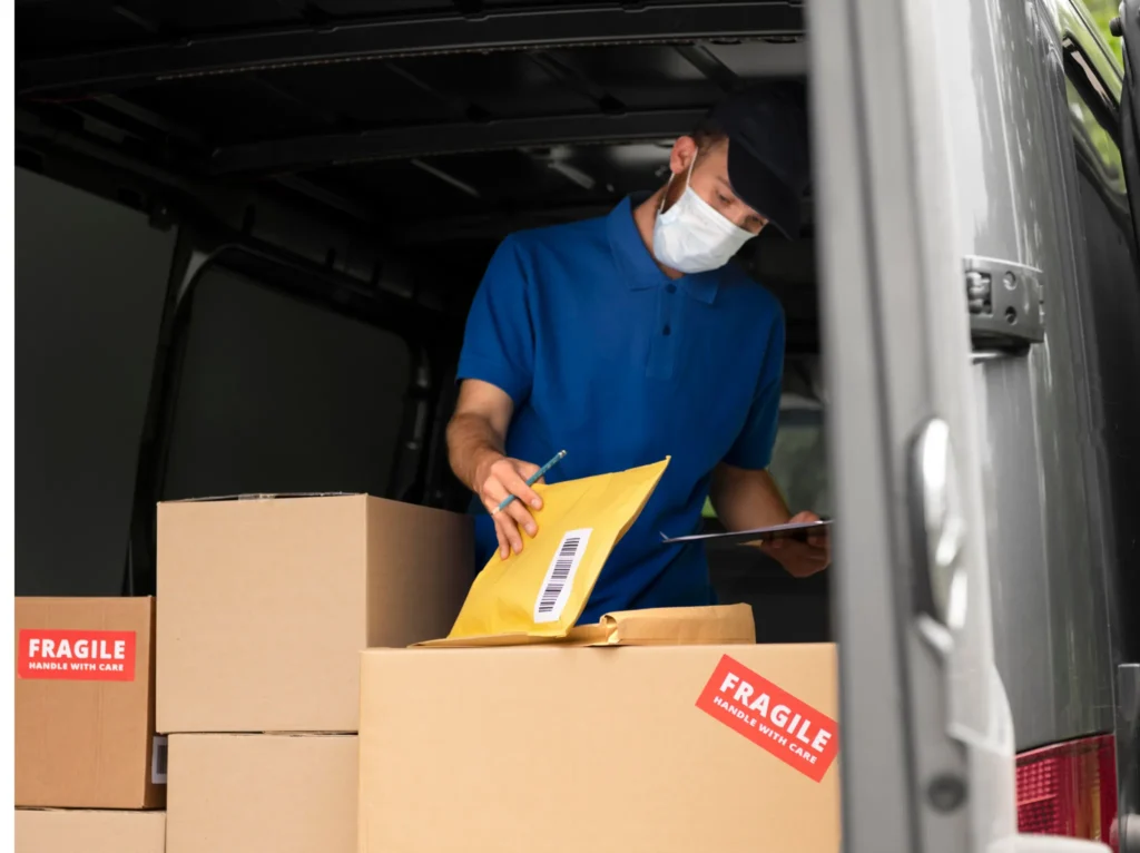 Logística de carretera con entregas rápidas en España.